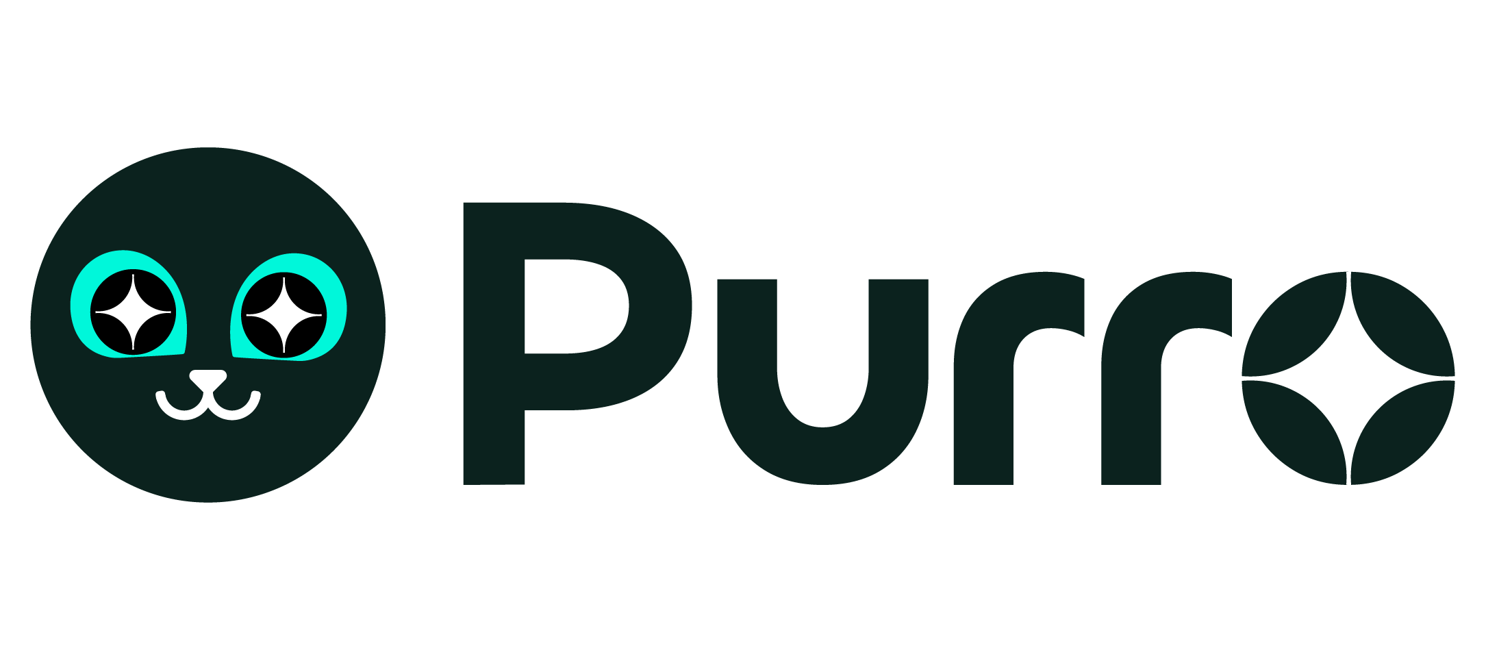 Purro Icon + Logotype Dark